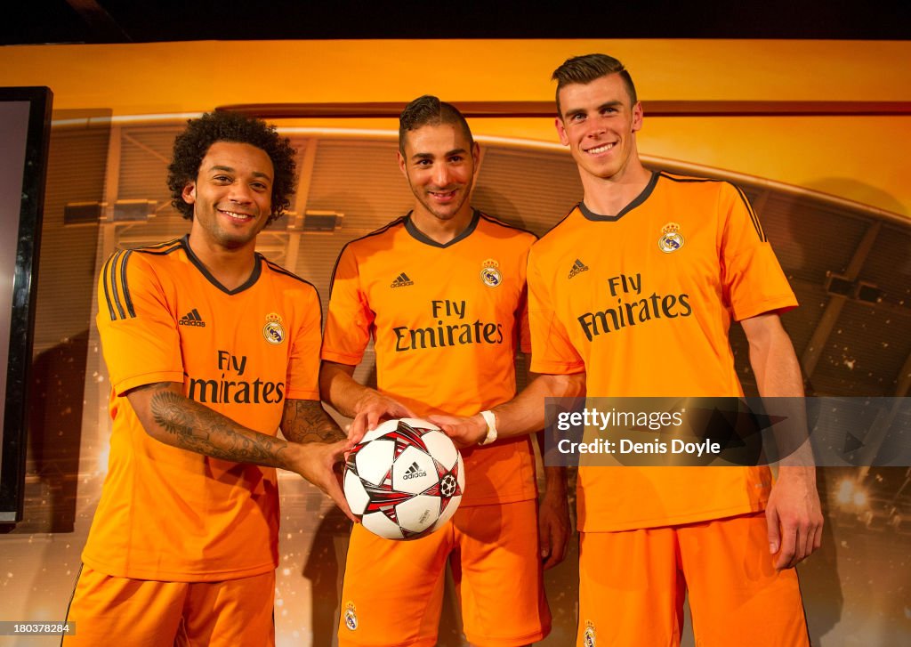 Adidas Present the Real Madrid Champions League Kit