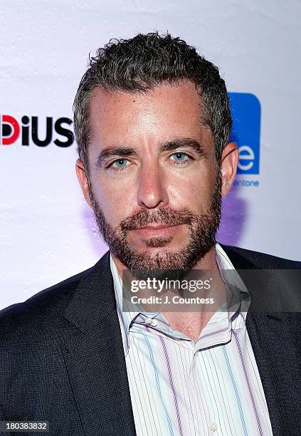 Actor Jason Jones attends the Virgin Mobile Arts & Cinema Centre - "The Art Of The Steal" After Party at F-Stop on September 11, 2013 in Toronto,...