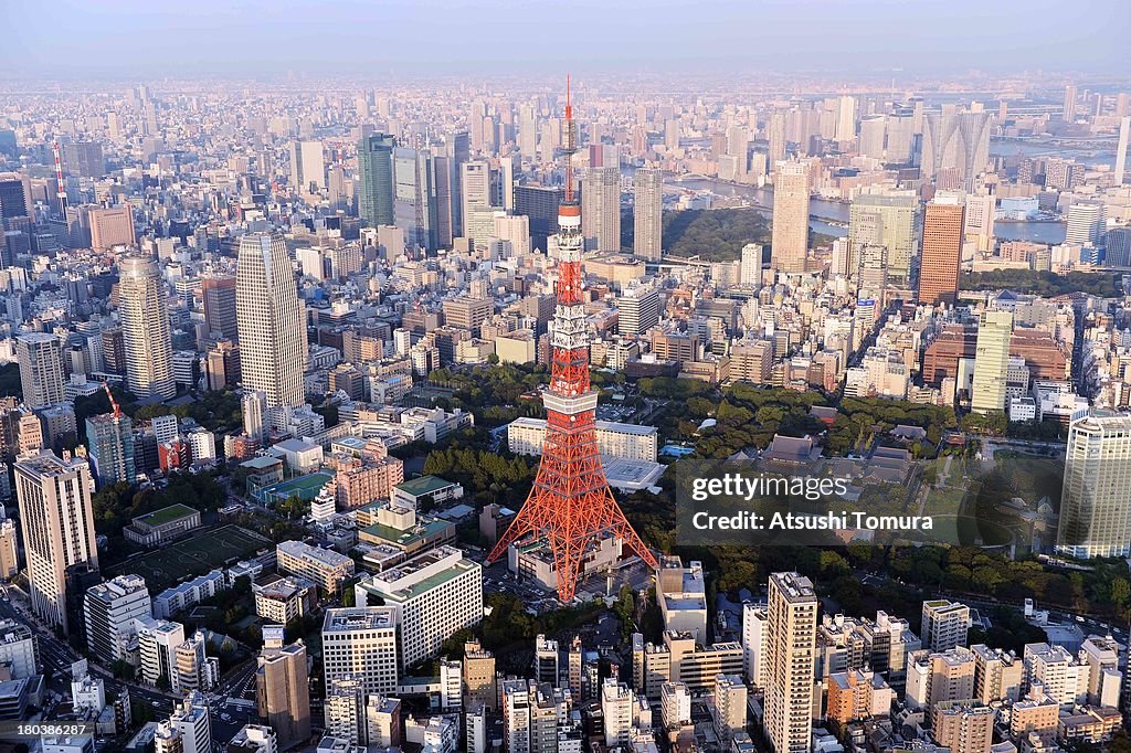 Aerial Views Of Tokyo, 2020 Summer Olympic Games Host City