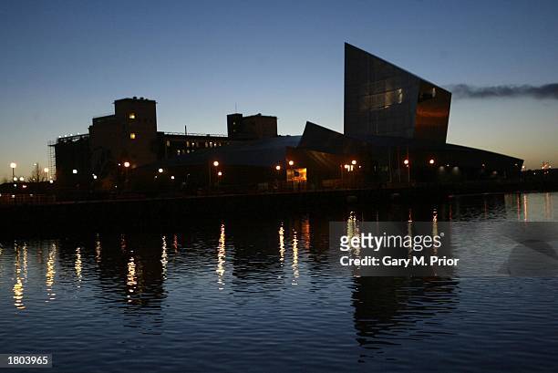 The Imperial War Museum at Salford Quays in Manchester, England on February 9, 2003.