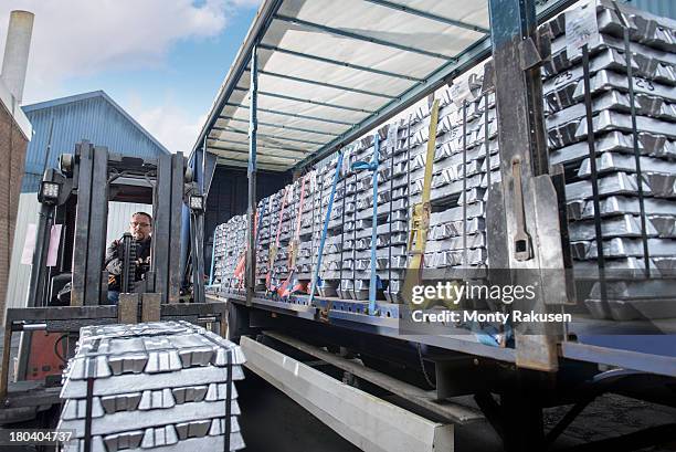 Loading Ingot 620 Aluminium Ingot Stock Photos, High-Res Pictures, and Images - Getty ...