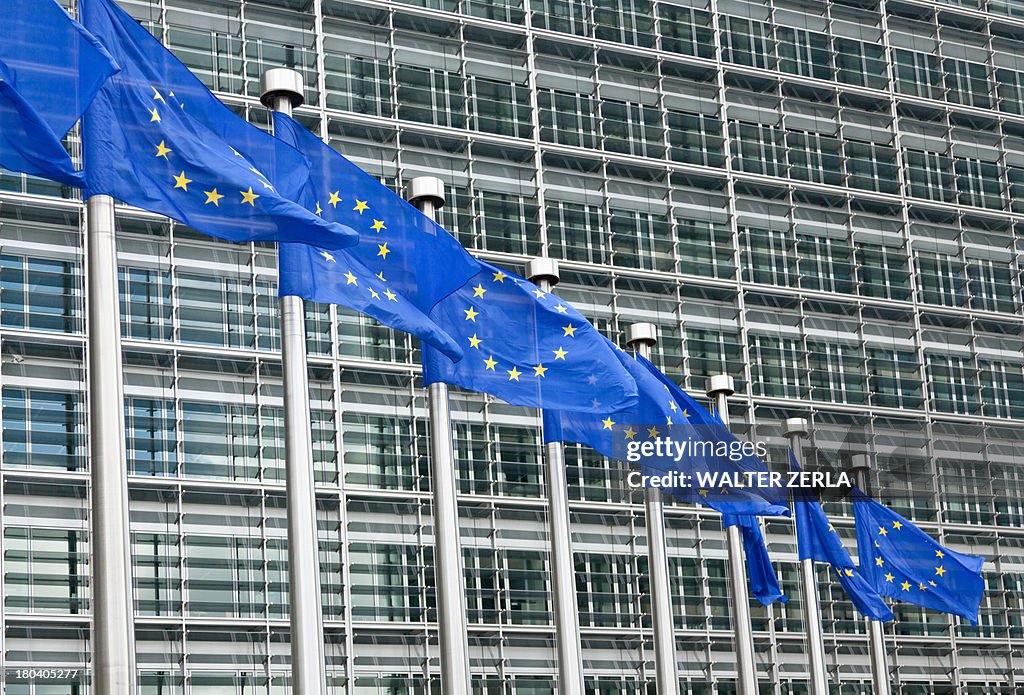 European parliament building, Brussels, Belgium