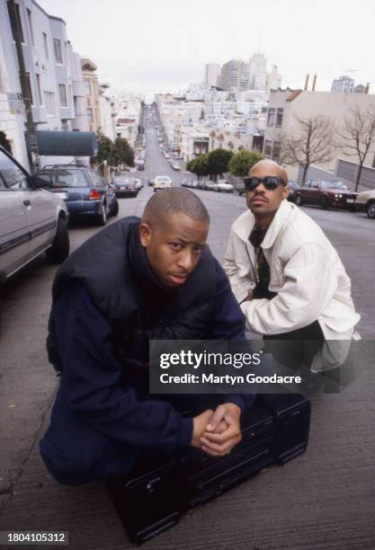 Gang Starr, Guru and DJ Premier, San Francisco, Califronia, United States, 1991.