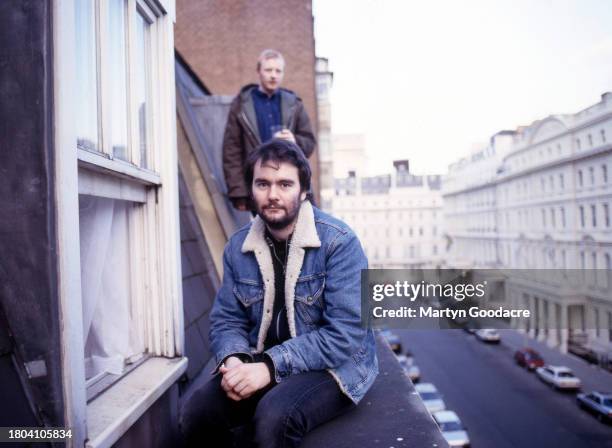 Aidan Moffat and Malcolm Middleton of Arab Strap, London, 1996.