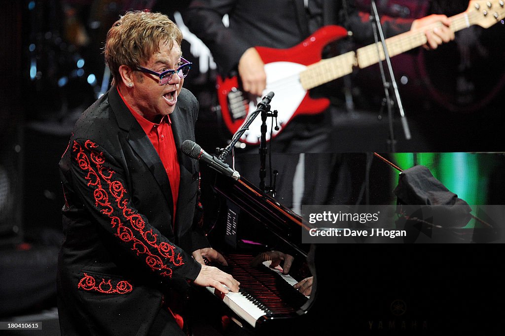 ITunes Festival 2013 Day 12 - Elton John