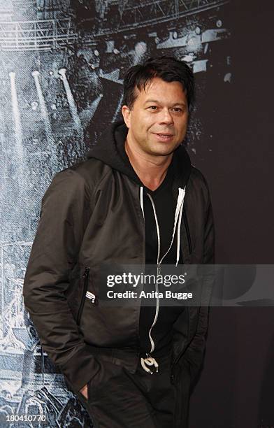 Marcus Kavka attends the 'Metallica - Through The Never' German premiere at Cinestar Sonycenter on September 12, 2013 in Berlin, Germany.