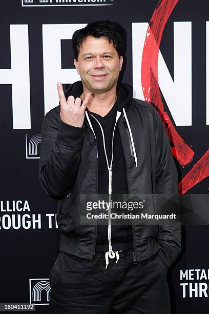 Markus Kavka attends the German Premiere of 'Metallica - Through The Never' on September 12, 2013 in Berlin, Germany.