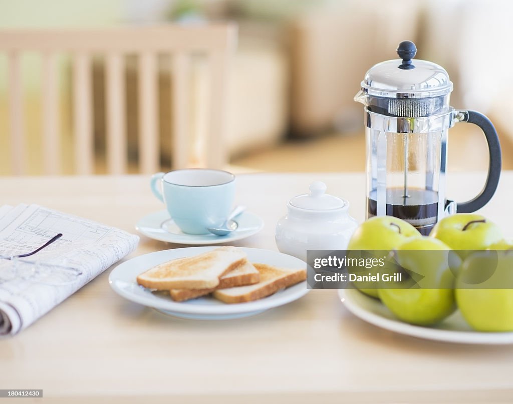 USA, New Jersey, Jersey City, Breakfast