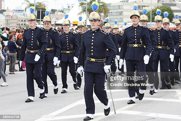 Independência do Brasil. Brazil's Independence Day. Desfile de 7 de setembro em Florianópolis. Parade September 7 in Florianopolis. The Independence...