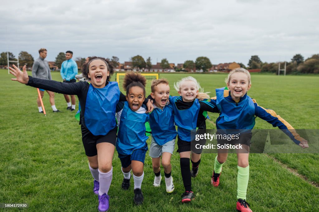 Football Training Celebrations