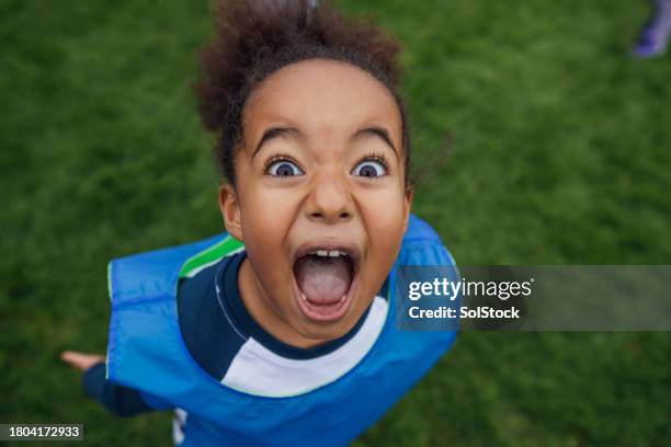 football training excitement - funny kids stock pictures, royalty-free photos & images