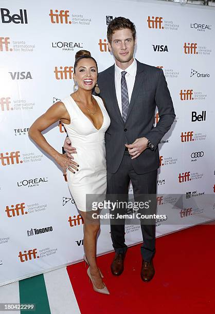 Danielle Kirlin and actor Ryan McPartlin attend "The Right Kind Of Wrong" premiere during the 2013 Toronto International Film Festival at Roy Thomson...