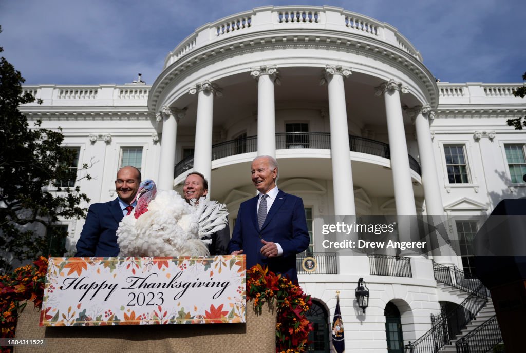 President Biden Pardons The National Turkey Ahead Of Thanksgiving Day