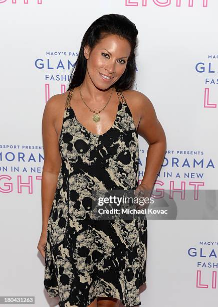 Actress Jennifer Dorogi attends Glamorama "Fashion in a New Light" benefiting AIDS Project Los Angeles presented by Macy's Passport at Orpheum...