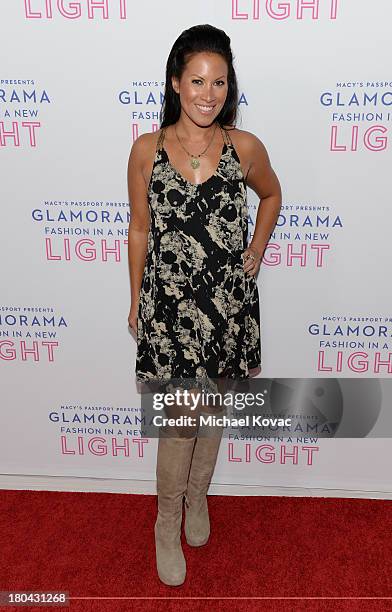 Actress Jennifer Dorogi attends Glamorama "Fashion in a New Light" benefiting AIDS Project Los Angeles presented by Macy's Passport at Orpheum...