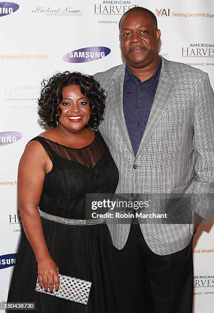 Sherri Shepherd and Lamar Sally attend A Tribute To Sherri Shepherd at Clyde Frazier's Wine and Dine on September 12, 2013 in New York City.