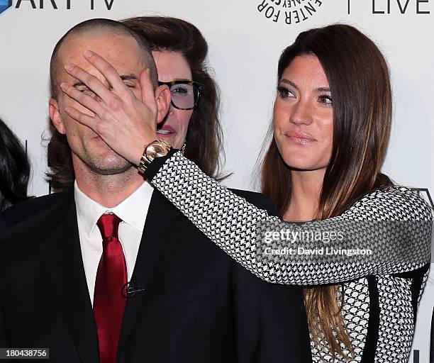 Actor Desmond Harrington, executive producer Sara Colleton and actress Jennifer Carpenter attend PaleyFestPreviews: Fall TV - Fall Farewell: "Dexter"...