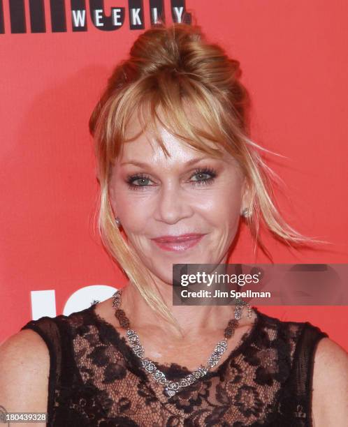 Actress Melanie Griffith attends "Don Jon" New York Premiere at SVA Theater on September 12, 2013 in New York City.