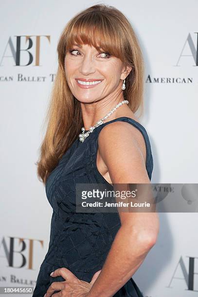 Actress Jane Seymour arrives at the American Ballet Theatre's Annual Fundraiser 'Stars Under the Stars: An Evening in Los Angeles' at private...