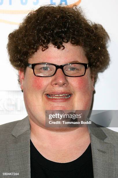 Actor Jesse Heiman attends the Get Lucky for Lupus 5th anniversary poker tournament held at the Petersen Automotive Museum on September 12, 2013 in...