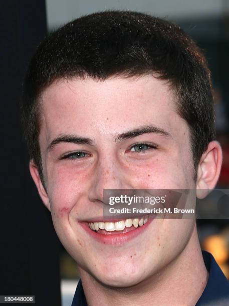 Actor Dylan Minnette attends the premiere of Warner Bros. Pictures' "Prisoners" at the Academy of Motion Picture Arts and Sciences on September 12,...