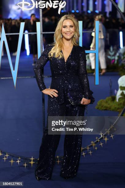 Heidi Range attends the "Wish" UK Premiere at Odeon Luxe Leicester Square on November 20, 2023 in London, England.