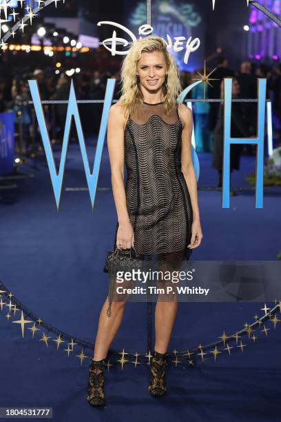 Nadiya Bychkova attends the "Wish" UK Premiere at Odeon Luxe Leicester Square on November 20, 2023 in London, England.
