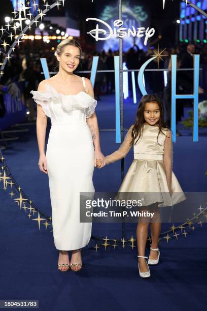 Helen Flanagan attends the "Wish" UK Premiere at Odeon Luxe Leicester Square on November 20, 2023 in London, England.