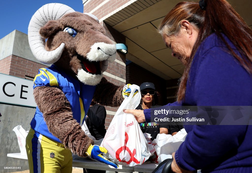 La Rams Turkey Los Angeles Rams mascot