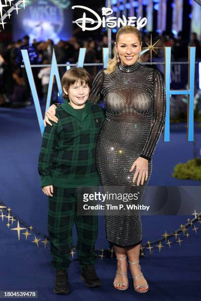 Claire Sweeney attends the "Wish" UK Premiere at Odeon Luxe Leicester Square on November 20, 2023 in London, England.