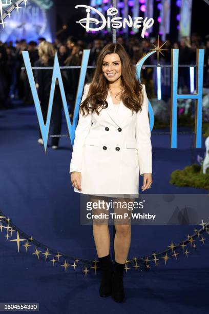 Gemma Bird attends the "Wish" UK Premiere at Odeon Luxe Leicester Square on November 20, 2023 in London, England.