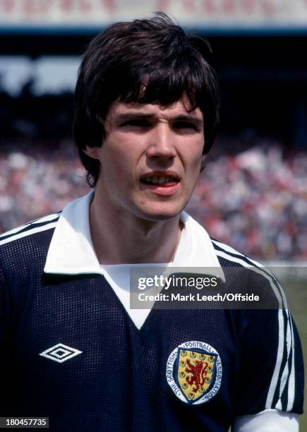 International Football.Scotland v Wales.Alan Hansen.