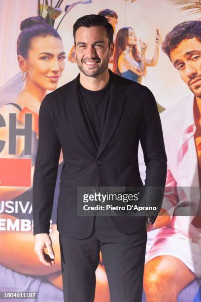 Pierpaolo Pretelli attends the "Ex On The Beach" Italia Cocktail and Viewing Party at LAMPO Milano on November 20, 2023 in Milan, Italy.