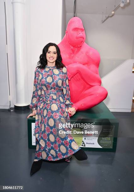 Sally Wood attends The Tusk Gorilla Trail Auction 2023 at Unit X on November 20, 2023 in London, England.