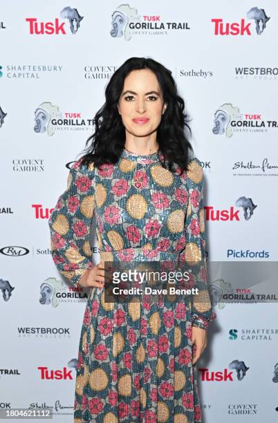 Sally Wood attends The Tusk Gorilla Trail Auction 2023 at Unit X on November 20, 2023 in London, England.