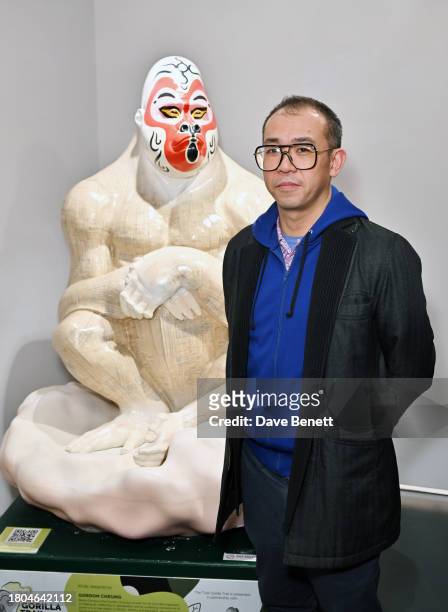 Gordon Cheung attends The Tusk Gorilla Trail Auction 2023 at Unit X on November 20, 2023 in London, England.