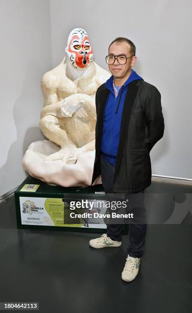 Gordon Cheung attends The Tusk Gorilla Trail Auction 2023 at Unit X on November 20, 2023 in London, England.