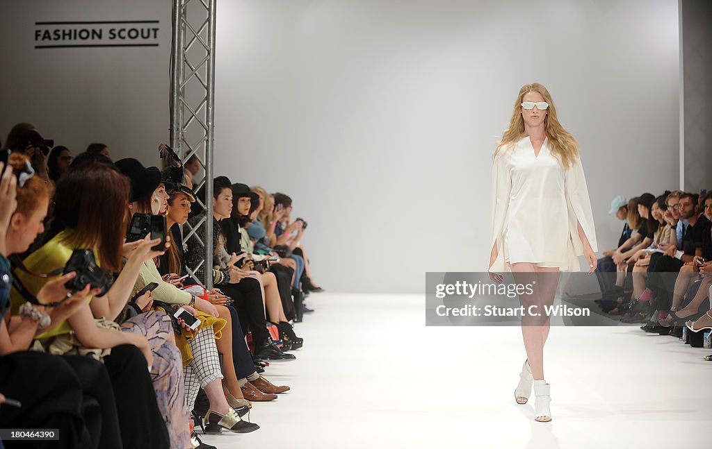 Yifang Wan - Runway: London Fashion Week SS14