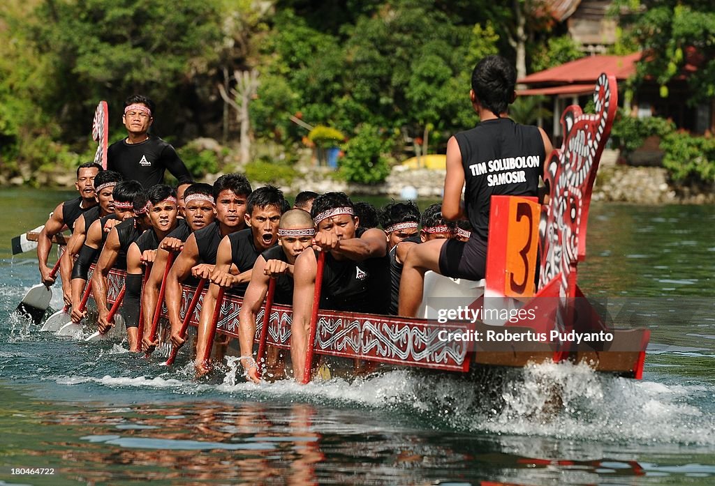 Revelers Gather For Lake Toba Festival 2013