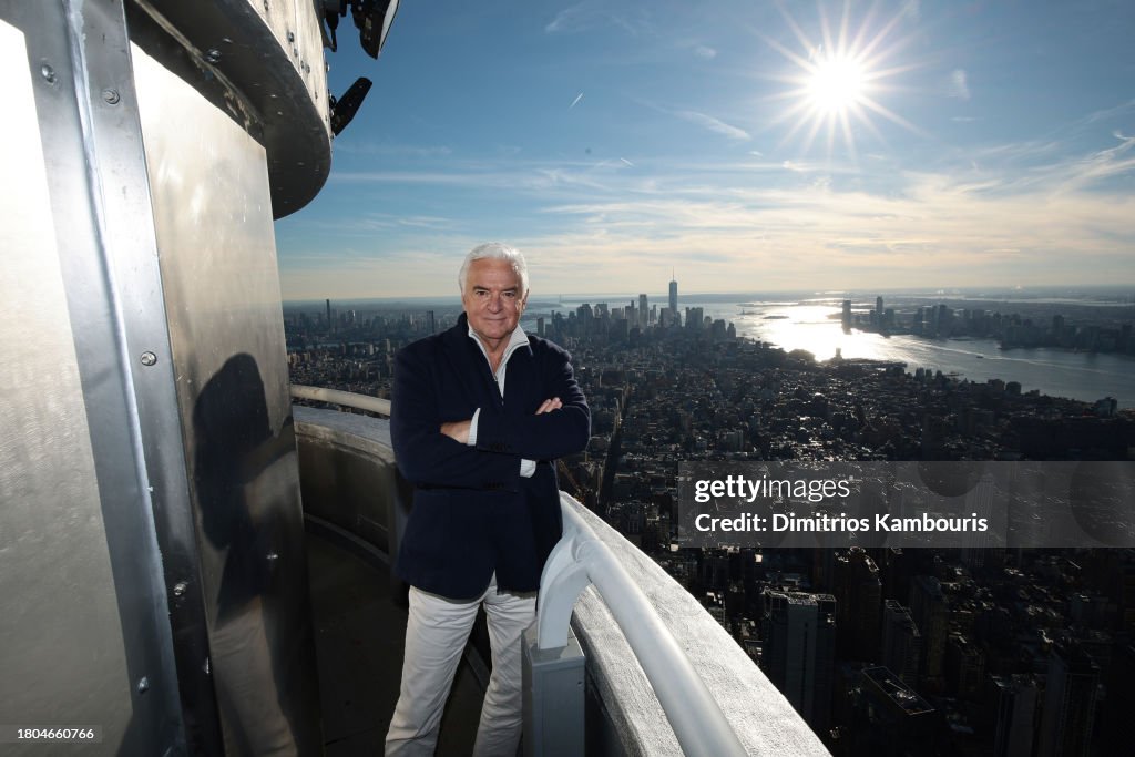 John O'Hurley and David Frei Light the Empire State Building in Honor of the National Dog Show