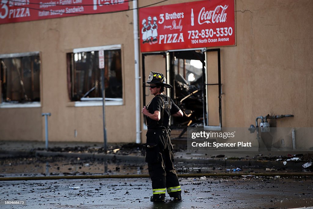 Massive Fire Leaves Major Damage To Jersey Shore Town Of Seaside Heights