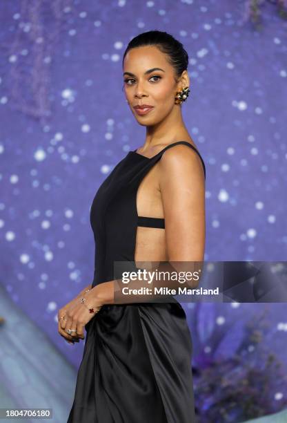 Rochelle Humes attends the "Wish" UK Premiere at Odeon Luxe Leicester Square on November 20, 2023 in London, England.