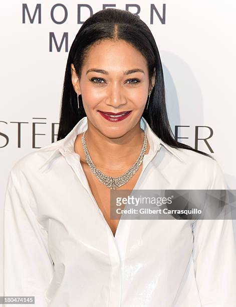 Jewelry Designer Monique Pean attends the Estee Lauder "Modern Muse" Fragrance Launch at Guggenheim Museum on September 12, 2013 in New York City.