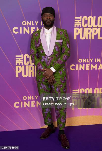 Blitz Bazawule attends "The Color Purple" special screening at Vue West End on November 20, 2023 in London, England.
