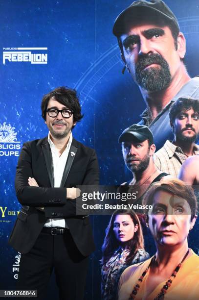 Flippy attends the Madrid premiere of "La Ley Del Mar" at Cines Callao on November 20, 2023 in Madrid, Spain.