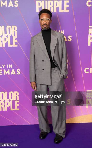 Corey Hawkins attends "The Color Purple" Special Screening at Vue West End on November 20, 2023 in London, England.