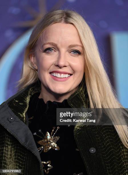 Lauren Laverne attends the "Wish" UK Premiere at Odeon Luxe Leicester Square on November 20, 2023 in London, England.