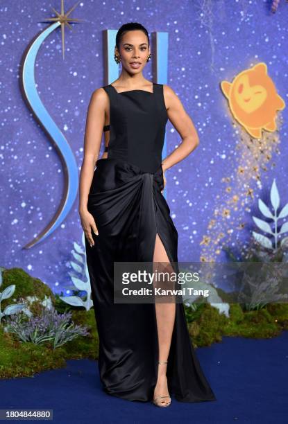 Rochelle Humes attends the "Wish" UK Premiere at Odeon Luxe Leicester Square on November 20, 2023 in London, England.