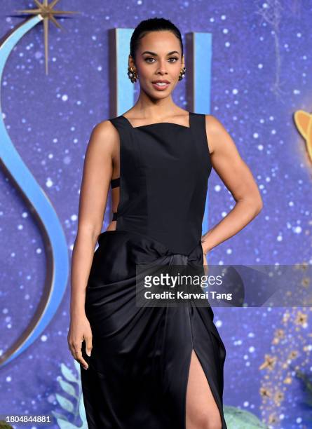 Rochelle Humes attends the "Wish" UK Premiere at Odeon Luxe Leicester Square on November 20, 2023 in London, England.