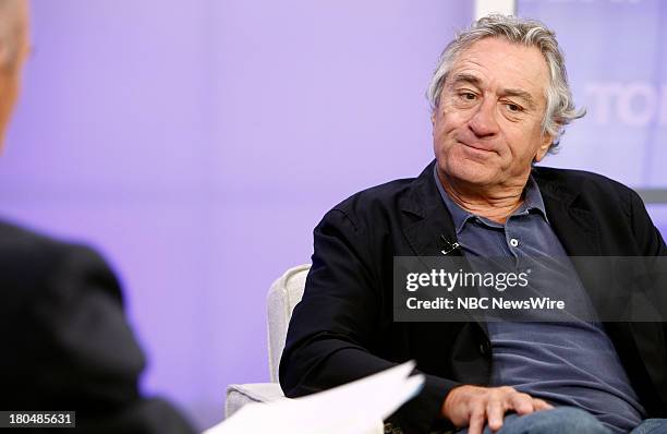 Robert De Niro appears on NBC News' "Today" show --